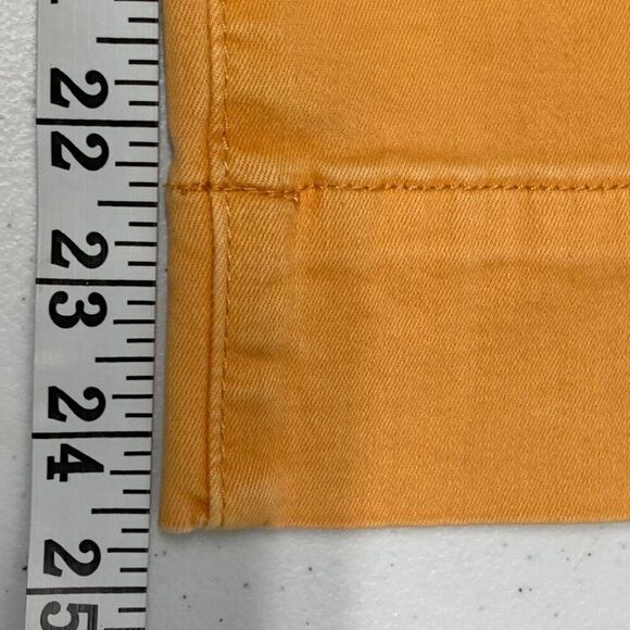 Tribal Capri Pants sz 4 Orange Stretch Pull on New NWOT Inseam 24.5" - Picture 2 of 9